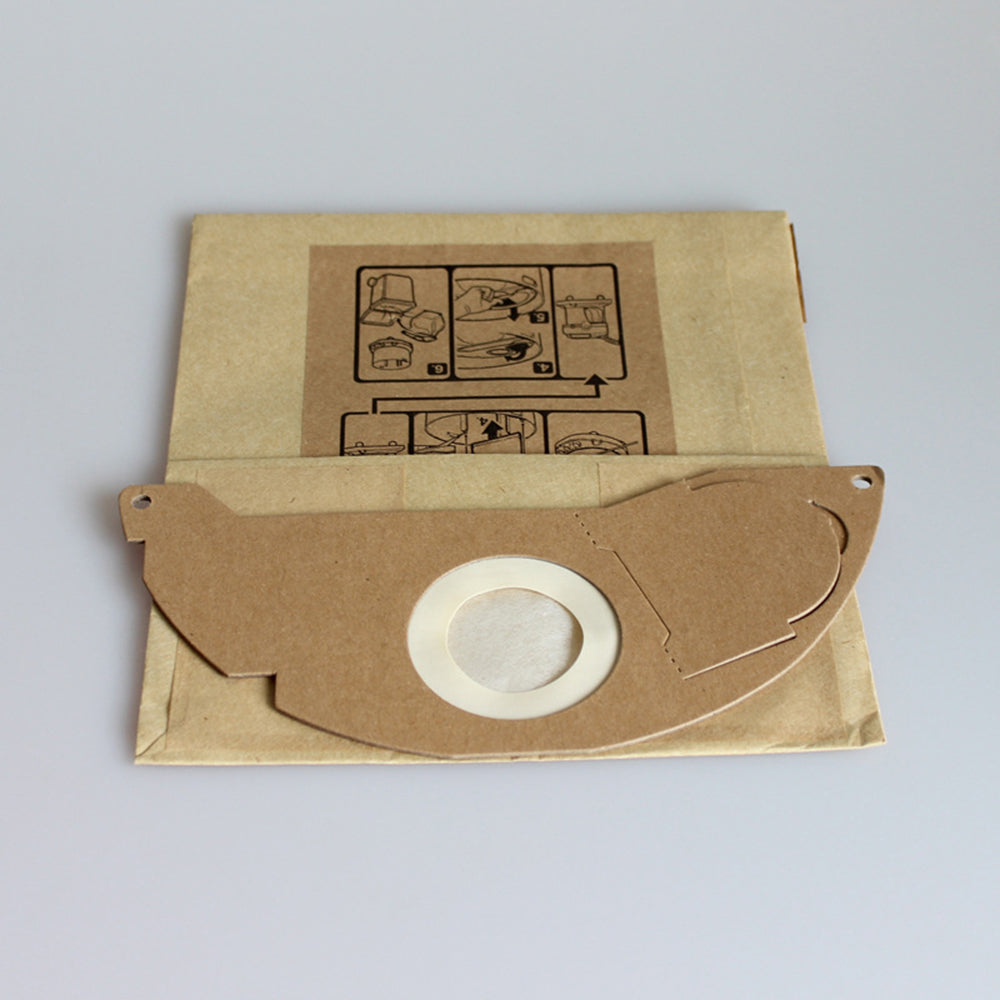 Vacuum Bags for Karcher WD2 K2501, K2501 TE, K2601 & K3001 x5