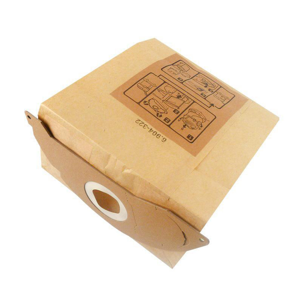 Vacuum Bags for Karcher WD2 K2501, K2501 TE, K2601 & K3001 x5